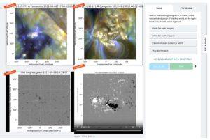 這是公民科學家為本計畫整理的資料範例。（圖／NASA）