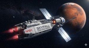 NASA火星任務Skyfall將於2028年12月發射。（圖／AI生成）