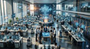 2026 年，職場將面臨前所未有的衝擊，人工智慧（AI）可能正在悄悄「接管」你的工作！（圖／AI生成）