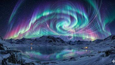 春分（3月）與秋分（9月）前後，夜空的極光最可能驚艷現身。（圖／AI生成）