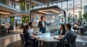 2026年企業將在招聘、培訓與文化建設上出現三大關鍵趨勢。（圖／AI生成）