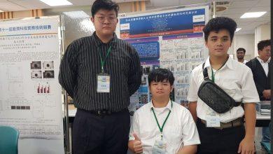 明志科技大學機械工程系學生運用人工智慧於機械工程相關研究參加專題實務競賽情形 。（圖／郭啟全提供）