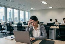 AI正悄悄重塑工作市場，半數初階白領工作可能在未來五年消失。（圖／AI生成）