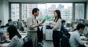 無預警裁員，沒想到3個月後竟收到前老闆連番語音訊息，要求他回去「無薪幫忙」。（圖／AI生成）