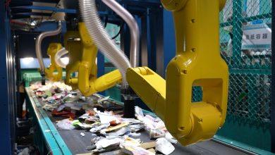 AI智能分撿手臂。（圖／新北市政府提供）