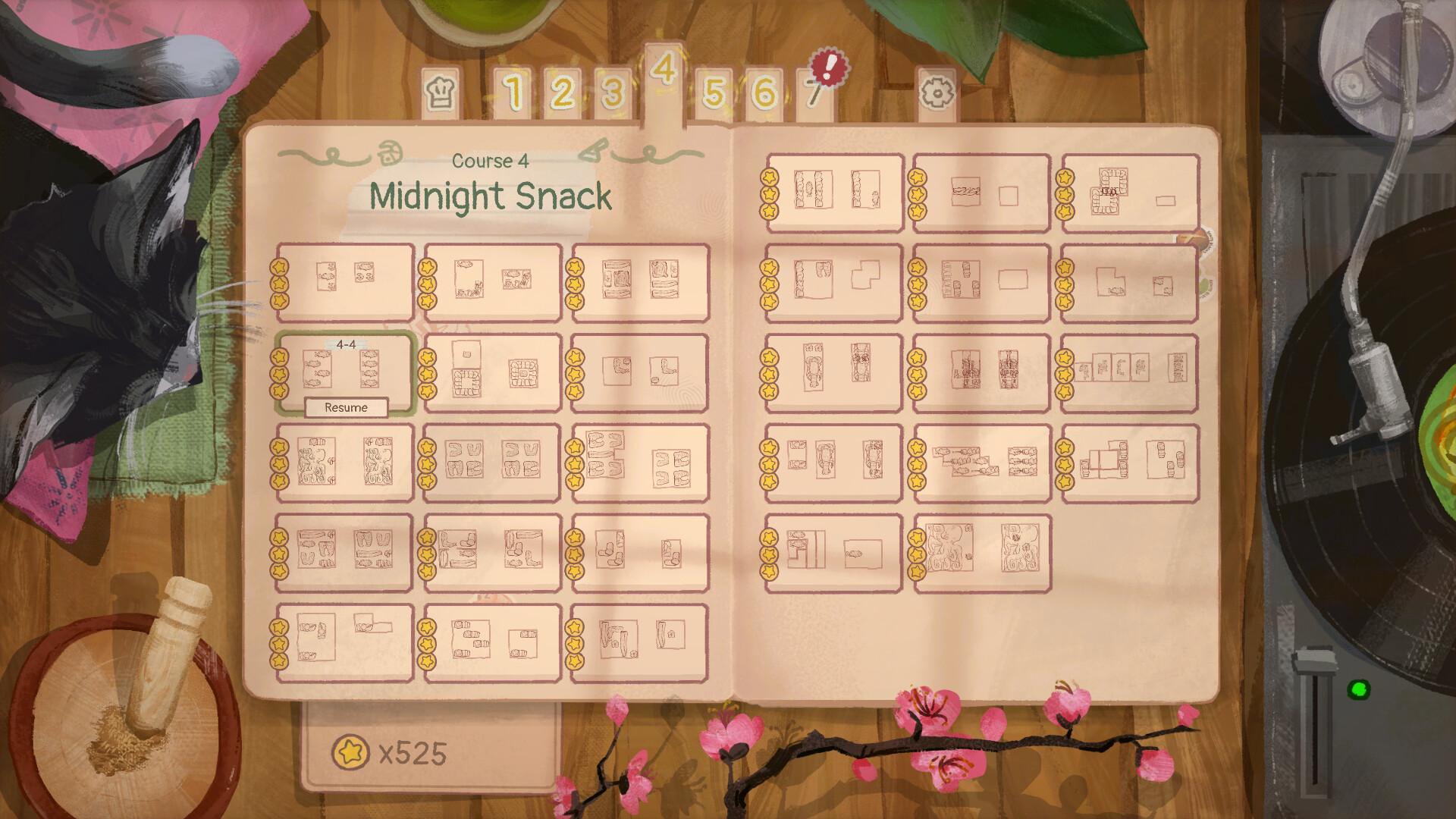 切得越少，你的食譜就能獲得越多星星…… 但事情可能沒有你想像得那麼 簡單！（圖／取自Steam）