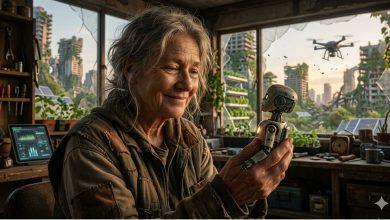 對AI感到困惑，不是軟弱。感到擔憂，也不是落後。真正危險的，是對自己在這個時代的位置選擇沉默。（圖／AI生成）