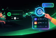 Spotify積極轉向AI領域，與ChatGPT整合推出「提示詞清單」功能。（圖／AI生成）