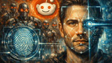 啟動 Touch ID 或 Face ID 功能，需要有人實際在場，例如需要觸摸、做或看某樣東西，才能證明那裡有人。Reddit執行長史蒂夫霍夫曼表示，「我們對用戶的承諾之一是，我們不知道你的名字，但我們想知道你是一個人」。（圖／AI生成）