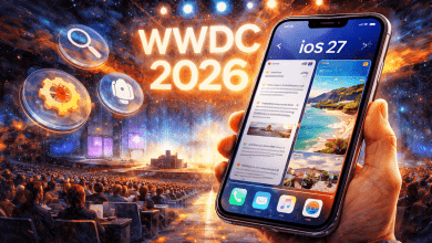 WWDC 2026 預計iOS 27將包含並排應用多工處理功能，但僅限於iPhone Fold，該機型預計將於 2026 年底發布。（圖／AI生成）