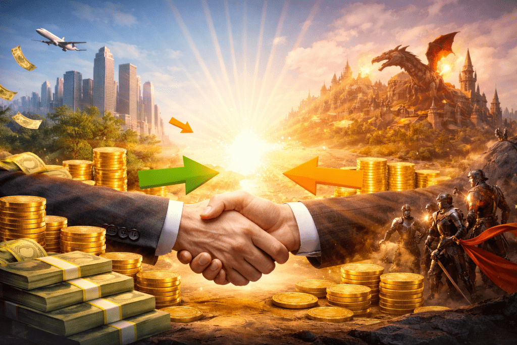 精選 8 透過此次收購,LINE Yahoo 獲得了源源不絕的優質韓國遊戲內容。此外,此次收購意義重大,因為它為 LINE Yahoo 迅速擴大其在韓國遊戲市場的影響力奠定了堅實的基礎。(圖/AI生成)