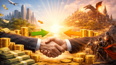 透過此次收購，LINE Yahoo 獲得了源源不絕的優質韓國遊戲內容。此外，此次收購意義重大，因為它為 LINE Yahoo 迅速擴大其在韓國遊戲市場的影響力奠定了堅實的基礎。（圖／AI生成）