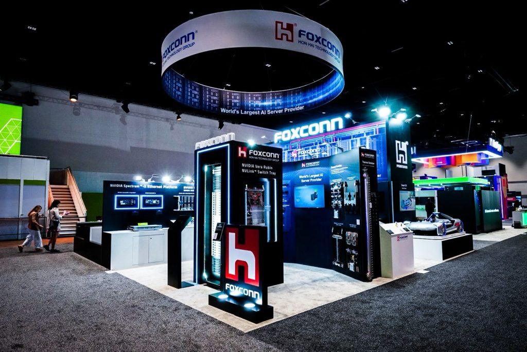 GTC Foxconn booth