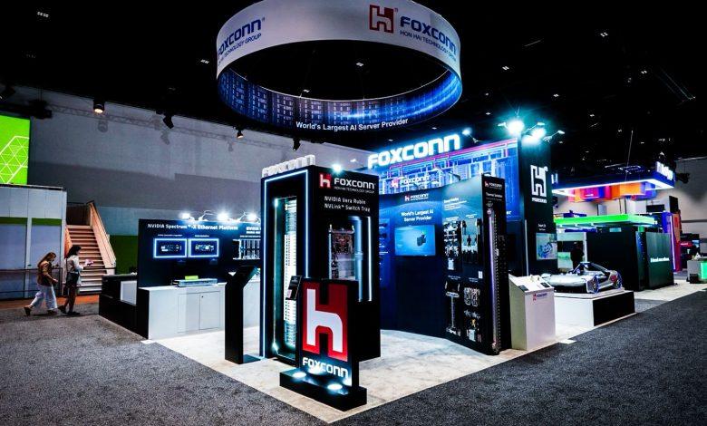 GTC Foxconn booth