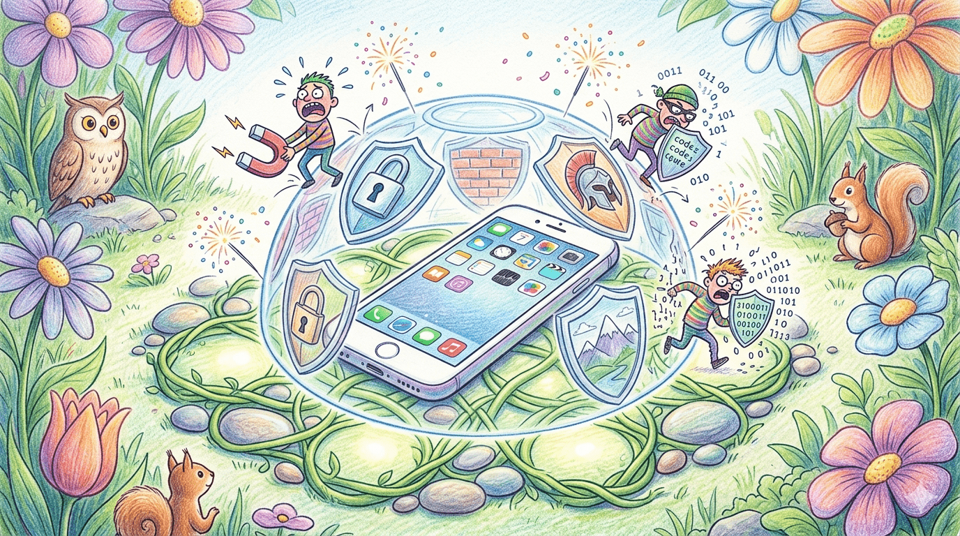 手機版究極防護!蘋果自豪「封閉模式」至今無人破關、成駭客最強剋星 1 啟用鎖定模式後,許多功能的運作方式都會改變。這些改變雖然能提高設備的安全性,但也存在一些缺點,因此大多數使用者並不適合使用此功能。(圖/AI生成)