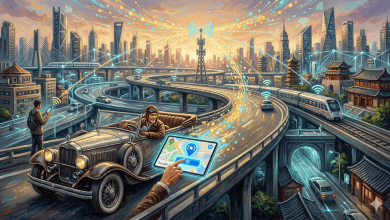 你知道嗎！Google地圖應用程式可讓使用者透過螢幕右下角的指南針圖示（浮動操作按鈕），來精確定位目前位置。點擊地圖上的藍點即可開啟「你的位置」底部卡片，可以在其中分享特定位置，甚至是你的即時位置。（圖／AI生成）