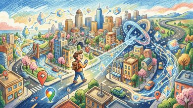 Google正式宣布「Ask Maps」上線，但首先在美國和印度推出，且僅限行動裝置使用。（圖／AI生成）