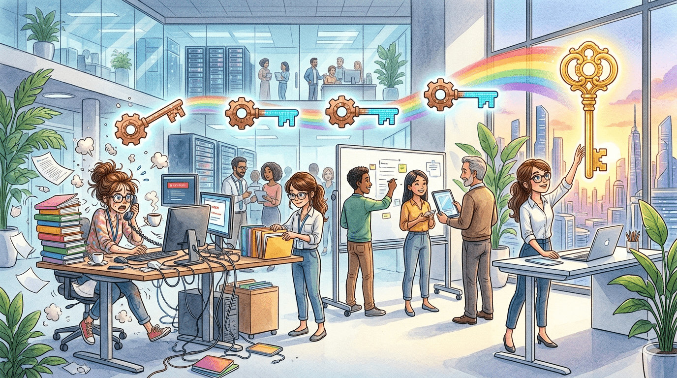 若實習生能展現出「職場成熟度」與「主動解決問題」的潛質，相較其他同儕更有機會被看見、締造價值。（圖／AI生成）