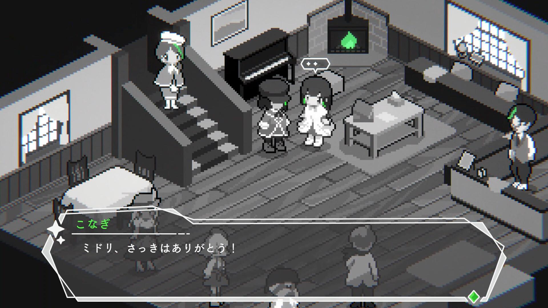 飯店的大門再次吱呀作響。綠耳朵的美度莉，一如既往地戴著閃亮的綠色耳環，準備迎接今天的新客人。這裡曾經是一個繁榮的礦業社區，但現在，由於寶石礦藏已經枯竭，這裡變成了一個寧靜而乏味的鄉村小鎮。（圖／取自Steam）