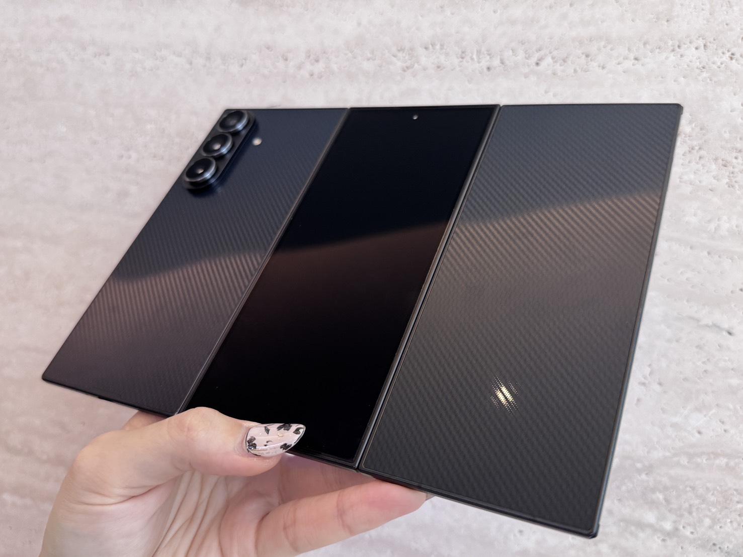 三星最近也確認，目前沒有Galaxy Z TriFold的後續機型計畫。（資料圖／記者 孟圓琦攝）