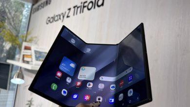 三星發言人已向彭博社證實，該公司將在韓國停售Galaxy Z TriFold手機。Galaxy Z TriFold發表僅三個月後就停產了，但這並不令人意外。三星先前已經明確表示，這款手機只會限量在少數市場販售。（資料圖／記者 孟圓琦攝）