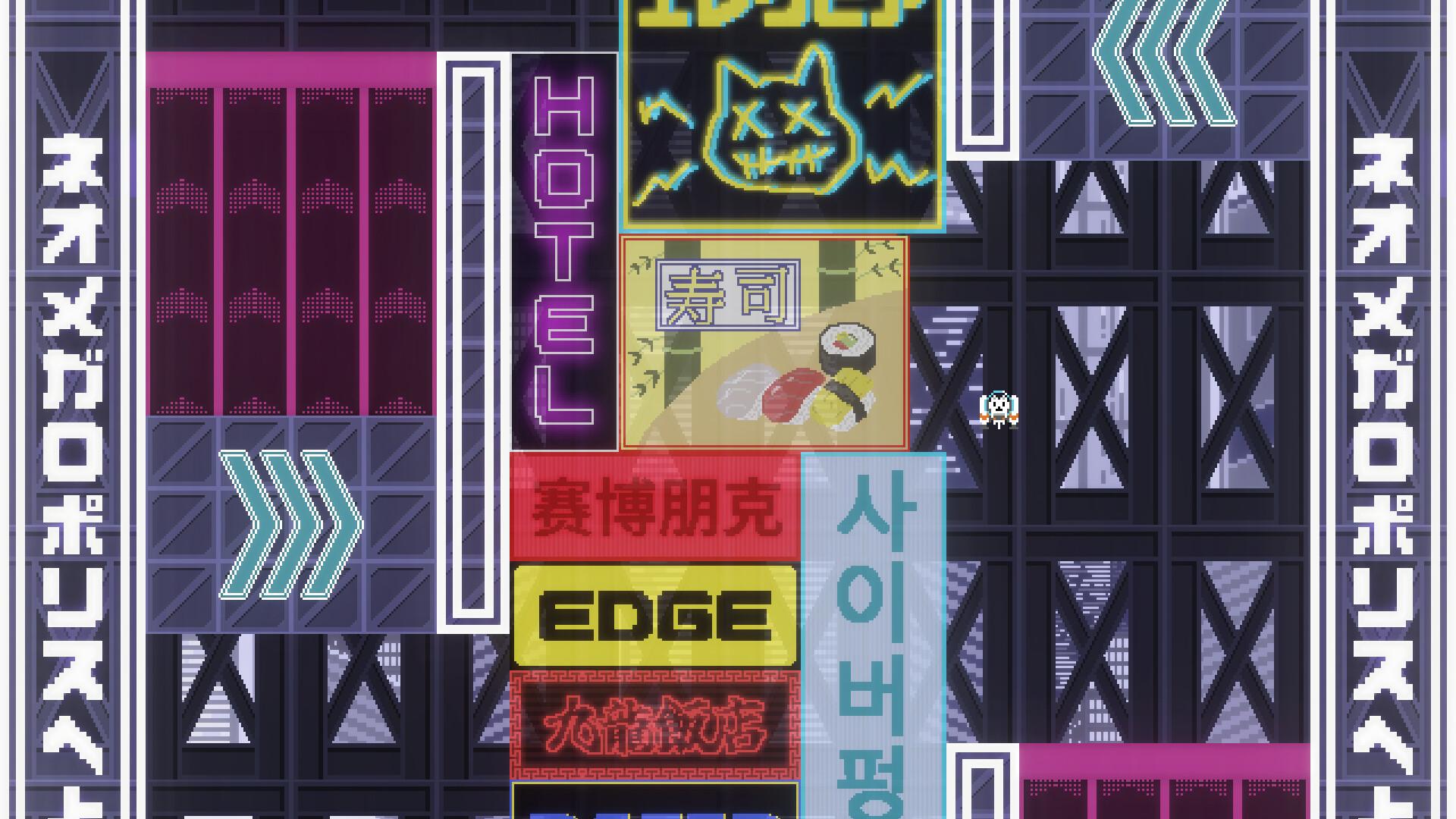 《nyanjet》是一款精準的平台跳躍遊戲，你只能往上爬。小心謹慎，大膽嘗試，永遠不要害怕墜落。掌握這隻貓咪駕駛噴射背包簡單卻極具挑戰性的操控技巧吧！（圖／取自Steam）