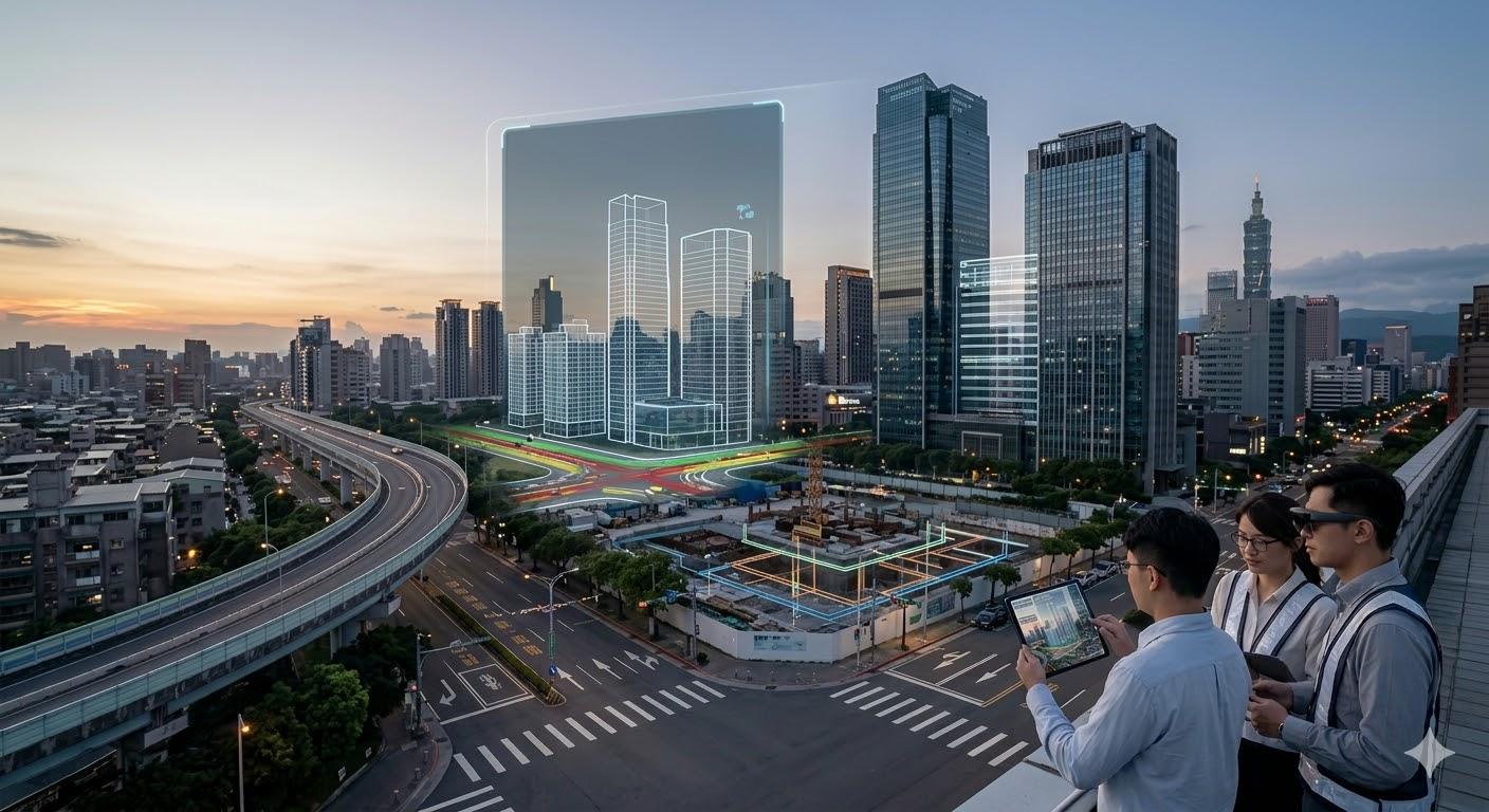 為因應AI科技競逐與產業轉型浪潮，國發會協調各部會推動「AI新十大建設」，朝向具備AI國際競爭力的智慧科技島邁進。（圖／AI生成）