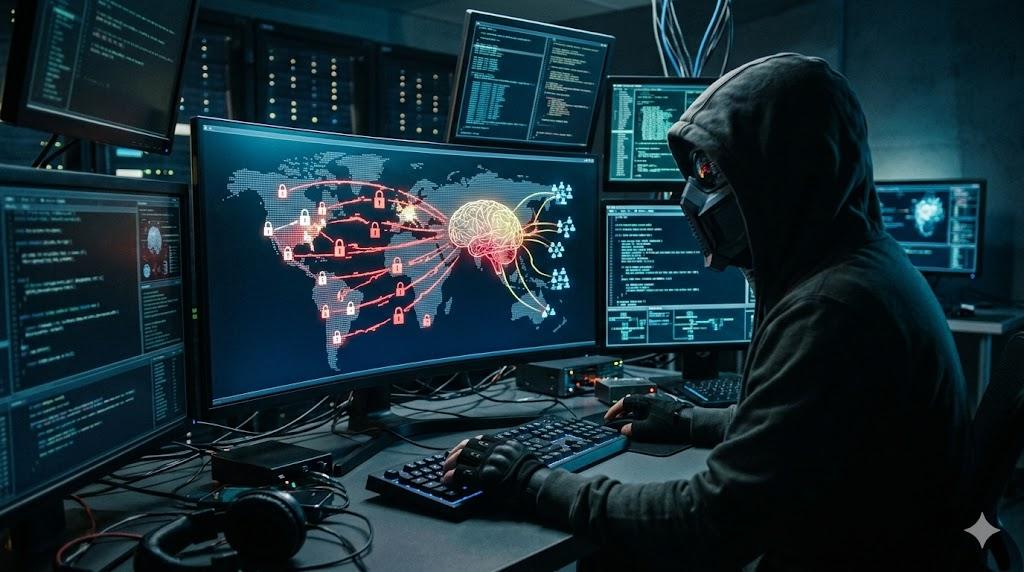 駭客。（圖／AI生成）