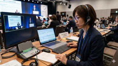 外文系畢業即失業?文藻周牧璇:企業最缺跨域人才 會AI反成大廠寵兒 4 翻譯人員(圖/AI生成)