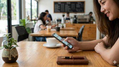 手機滑社群（圖／AI生成）