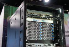 光寶與雲達共同展示基於NVIDIA Vera Rubin NVL72 的AI機架式平台解決方案，配置光寶110kW機架式電源。（圖／光寶提供）