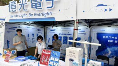 億光電子現身清大校園徵才，積極招募資工程背景的新鮮人加入團隊，同步徵求多語系人才。（圖／記者孟圓琦攝）