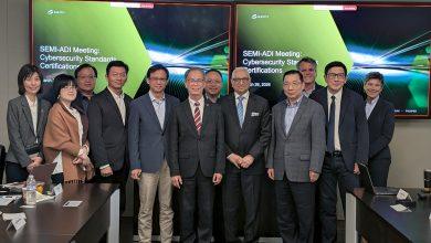 數產署署長林俊秀拜會 SEMI 國際半導體產業協會總部。（圖／數發部提供）