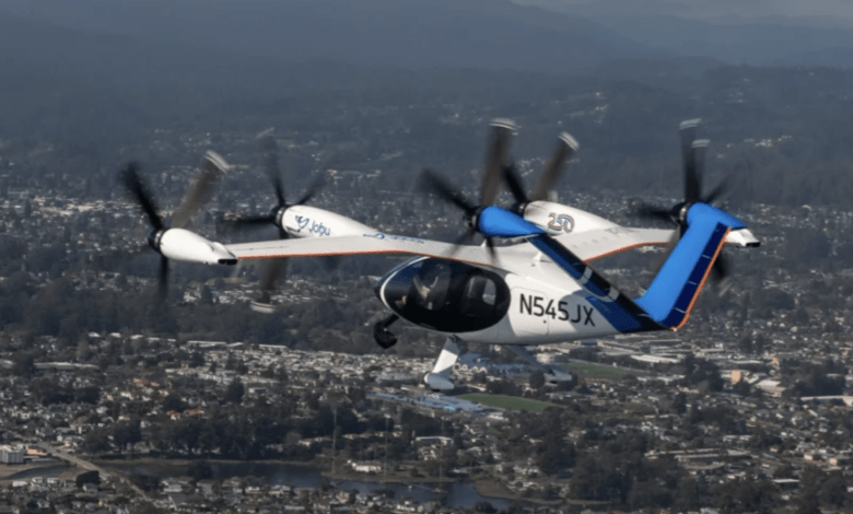 美國聯邦航空管理局（FAA）批准8項試點計畫，其中包含允許Joby Aviation在全美26個州展開電動飛機測試。（圖／截取自Joby Aviation）