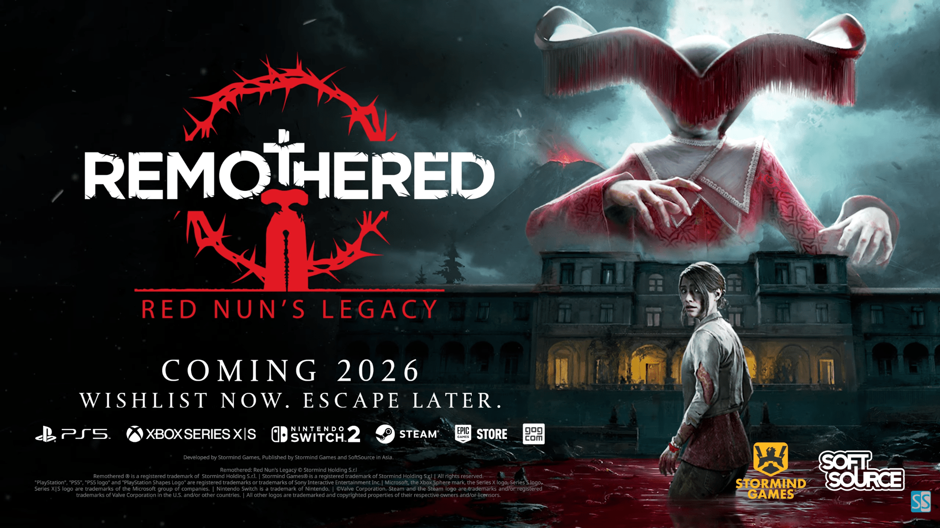 一場綁架案、一位絕望的母親,以及來自過往的陰影。三部曲最終章將揭露系列中最令人不安的象徵— —紅衣修女——背後所有秘密。（圖／擷取自Soft Source YT）