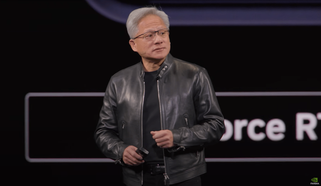 輝達在 GTC 2026 人工智慧大會上發布了將用於太空任務的晶片，這些晶片將用於多家公司的衛星，包括 Axiom Space、Starcloud 和 Planet Labs。（圖／擷取自輝達GTC官方直播）