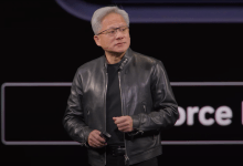 輝達在 GTC 2026 人工智慧大會上發布了將用於太空任務的晶片，這些晶片將用於多家公司的衛星，包括 Axiom Space、Starcloud 和 Planet Labs。（圖／擷取自輝達GTC官方直播）