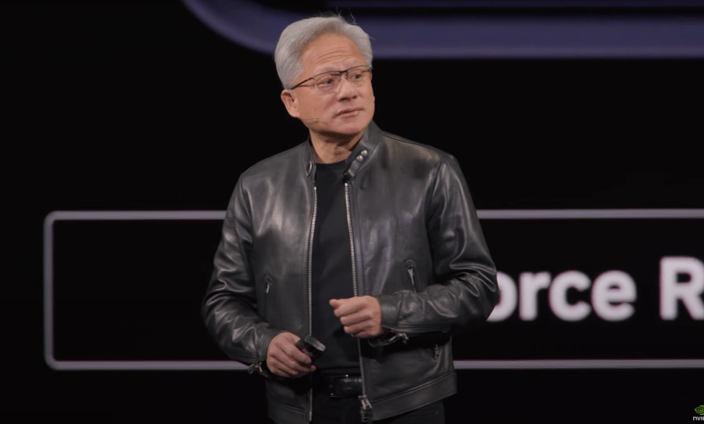 輝達在 GTC 2026 人工智慧大會上發布了將用於太空任務的晶片，這些晶片將用於多家公司的衛星，包括 Axiom Space、Starcloud 和 Planet Labs。（圖／擷取自輝達GTC官方直播）