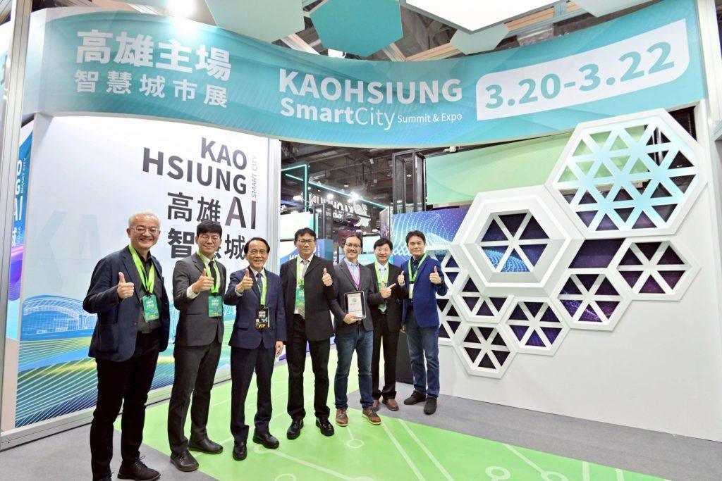 林欽榮表示，從主權AI治理到智慧醫療、氫能發展與AI新創，高雄正以「城市解決方案」為核心思維，智慧科技真正落地於城市治理與市民生活。（圖／高雄市政府提供）