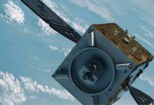 藝術家繪製的 Astroscale ISSA-J 地球軌道巡天任務示意圖。（圖／Astroscale）