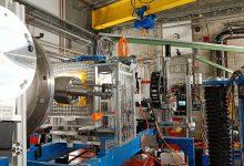 GSI/FAIR Nikon Z9相機測試的實驗裝置。（圖／GSI）