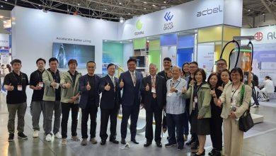 金仁寶集團14日聯合集團旗下金寶電子、康舒科技與仁寶電腦參展「台北國際車用電子展」。（圖／仁寶提供）