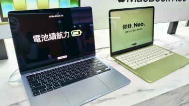 台灣大哥大今（24）日正式開賣Mac機款，全面整合MacBook Neo、搭載 M5 晶片之MacBook Air與 MacBook Pro、以及Mac mini，成為全台首家建構完整Apple生態圈佈局的電信品牌。（圖／記者許若茵攝）