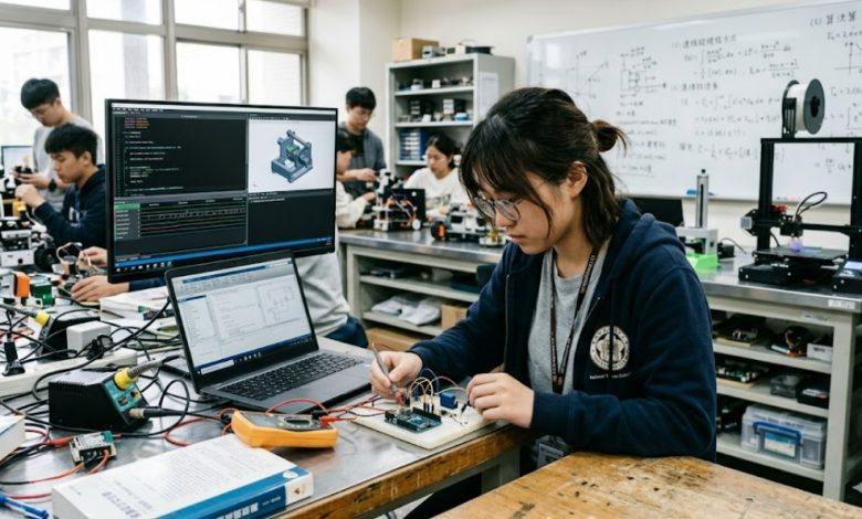 理工科系學生（圖／AI生成）