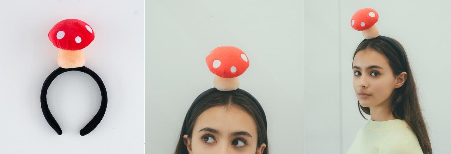 這款道具逼真地還原了《地球冒險2：基格的逆襲》中的經典場景：玩家被敵方角色「行走蘑菇」的孢子擊中後，蘑菇會從其頭部冒出。（圖／擷取自1101.com）