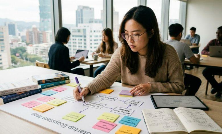 思考（圖／AI生成）