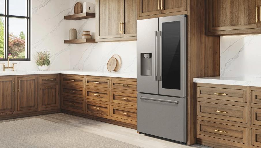 2026 年三星 Bespoke AI 系列產品包括 Bespoke AI 三門法式冰箱（零間隙安裝）和 Bespoke 智慧嵌入式爐具。（圖／取自sammobile）