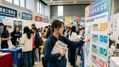 高中生選擇科系（圖／AI生成）