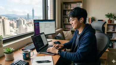 在家工作遠端工作（圖／AI生成）