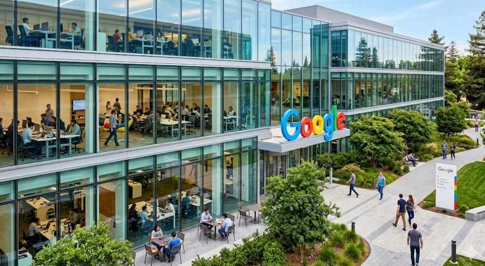 Google辦公室（圖／AI生成）